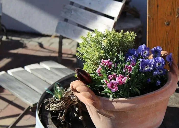 アパート Appealing With Terrace Eichstetten